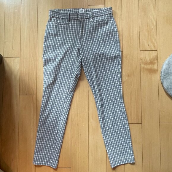 GAP Signature Skinny Ankle Pant in Plaid - Picture 5 of 11